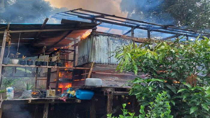Kebakaran Hari Ini di Anambas Rumah Warga Jemaja Timur, Petugas Sempat Kewalahan