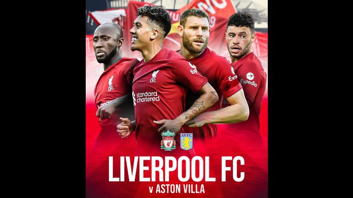 Live Streaming Liverpool vs Aston Villa, Prediksi Susunan Pemain, Head To Head