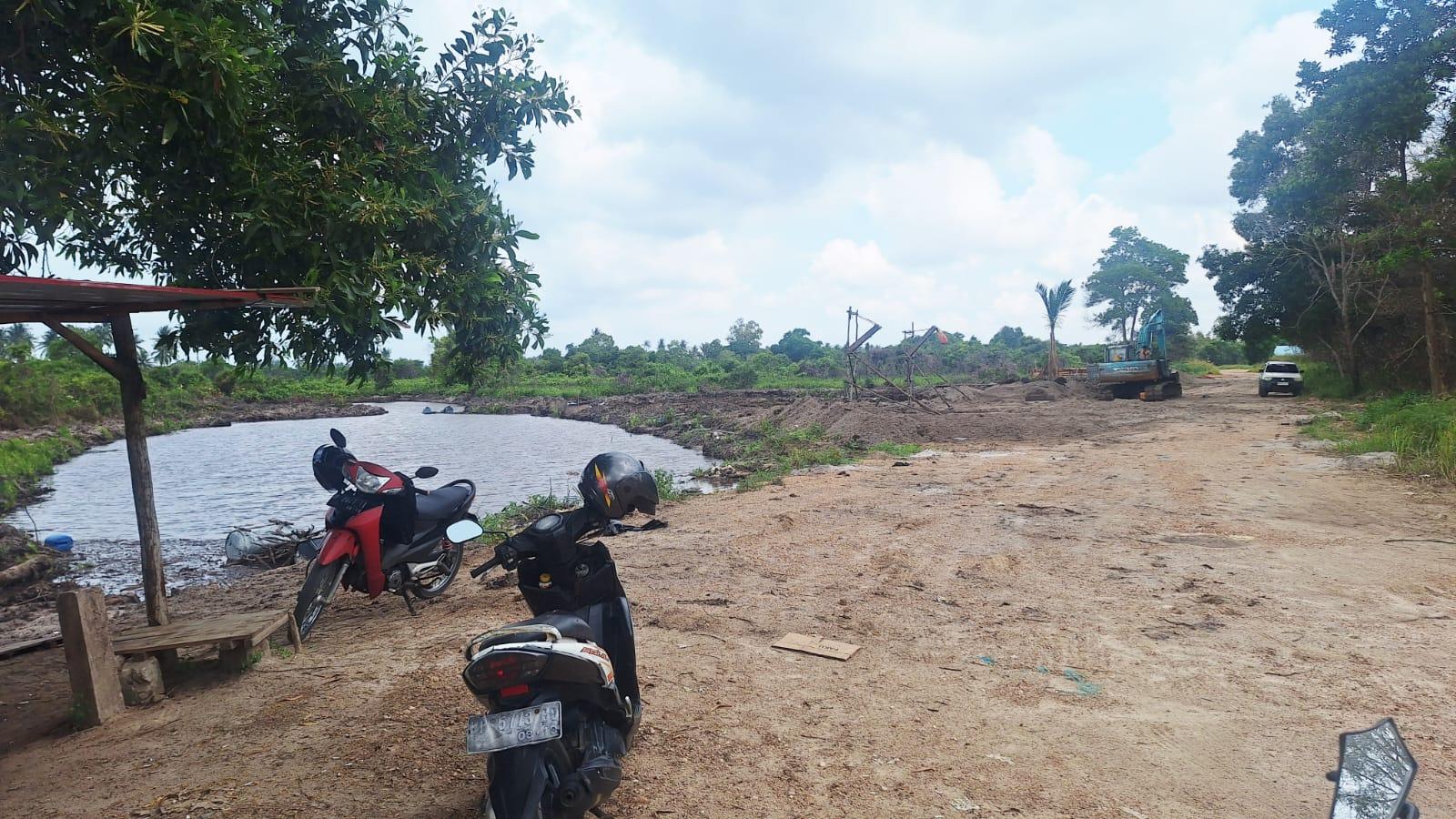 Tambang Pasir Ilegal di Bintan Berhenti Beroperasi, Tapi Bekas Galian Masih Menganga - Tribunbatam.id