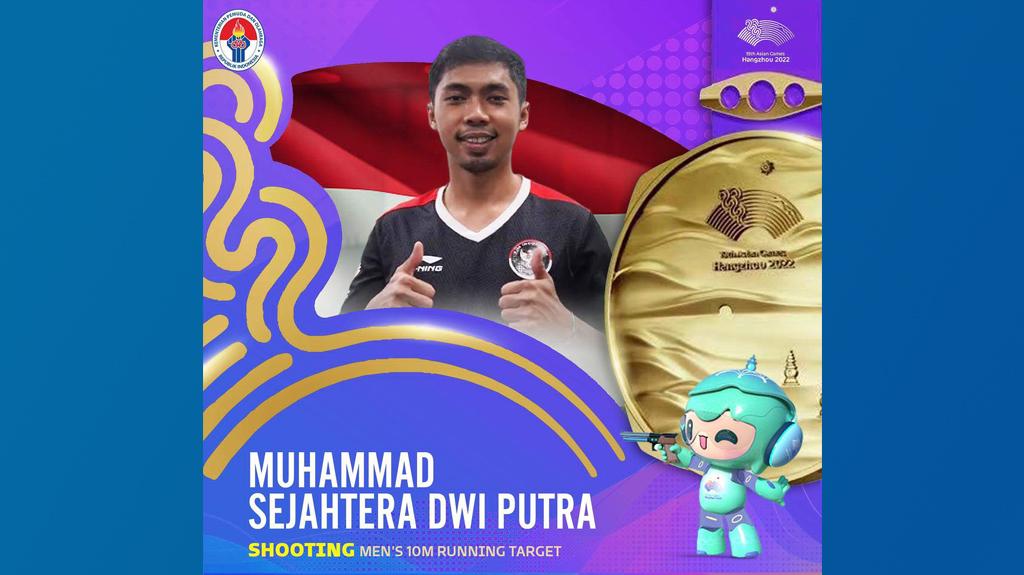 Indonesia Raih Emas Pertama dari Cabang Menembak di Asian Games 2022 Hangzhou, China