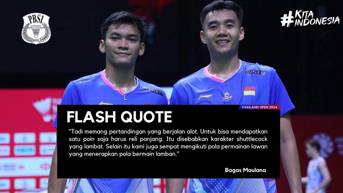 Hasil Thailand Open 2024 Rabu 16 Mei, Gregoria, Komang Menang, Leo/Daniel, Putri KW Kalah