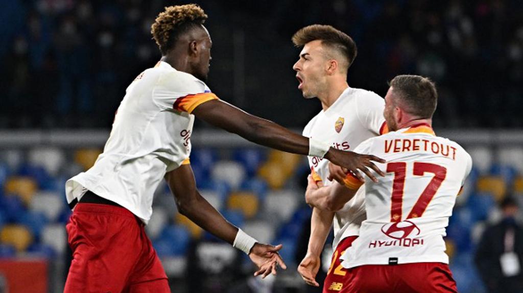 Hasil Napoli vs AS Roma, Gol Lorenzo Insigne Dibalas Gol Stephan El Shaarawy, AS Roma Imbang
