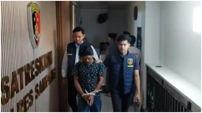 Tampang Keponakan Bacok Paman di Madura, Istri Korban Ikut Terkena Sabetan - Tribunbatam.id