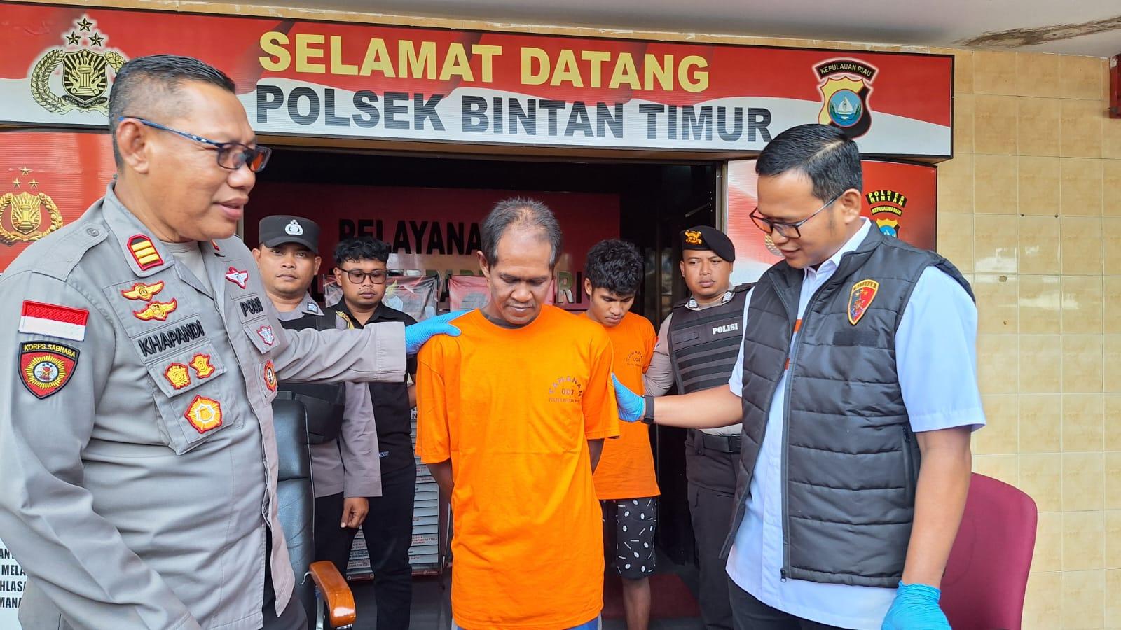 Jai Bin Ali Tertunduk Jadi Pelaku Pencurian Pompong di Bintan, Padahal Baru Bebas Penjara