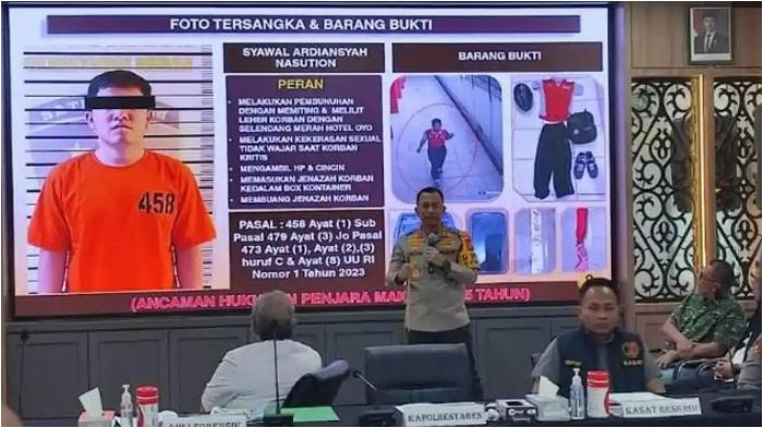 Tampang SAN Eksekutor Pembunuhan Rahmadani Siagian di OYO Medan, Dipicu karena Fantasi Liar