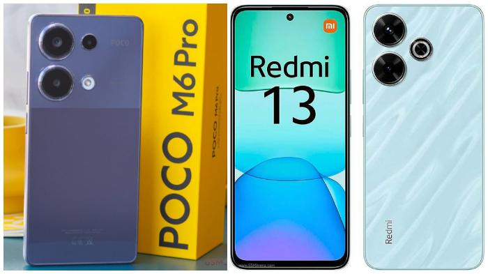 Perbandingan Harga HP Poco M6 Pro Vs Xiaomi Redmi 13: Selisih Rp 700 Ribu, Intip Beda Spesifikasinya