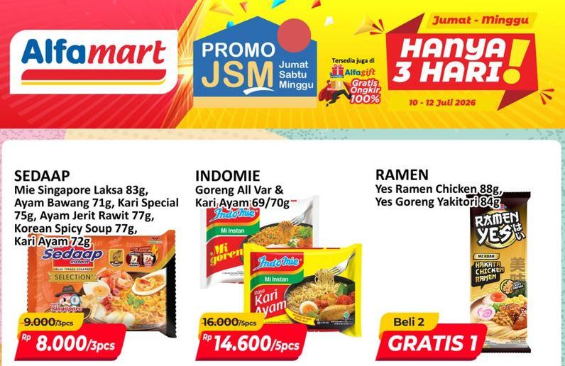 Katalog Promo Alfamart hingga 15 Juli 2026, Ada JSM Alfamart hingga Serba Gratis di Batam - Tribunbatam.id