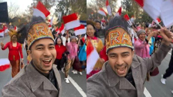 Raffi Ahmad Pakai Zimbu dalam Acara Parade New York City Marathon 2023