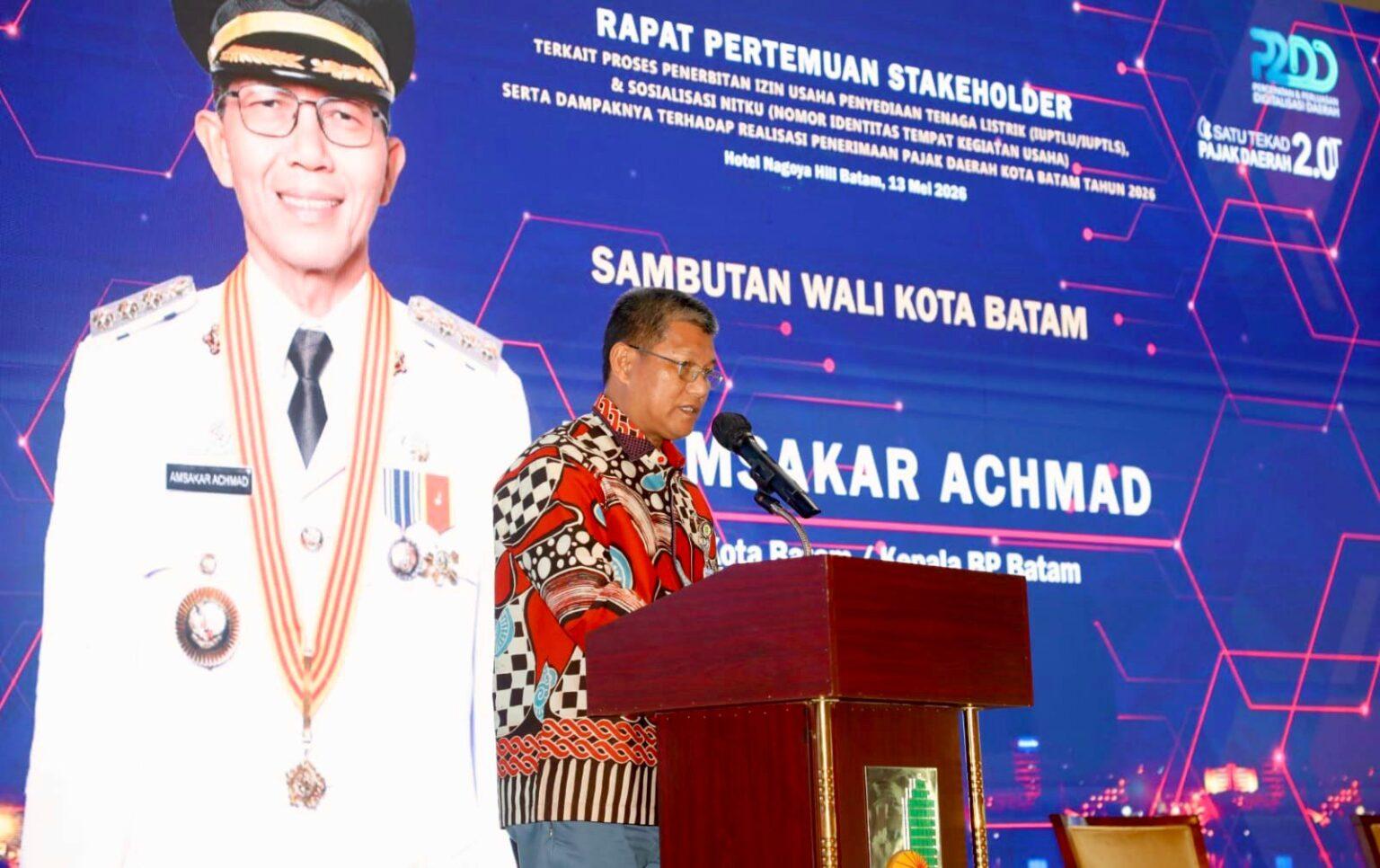 Kejar Pajak Listrik Rp437 Miliar, Pemko Batam Perkuat Sinergi dengan UPT dan Pelaku Usaha