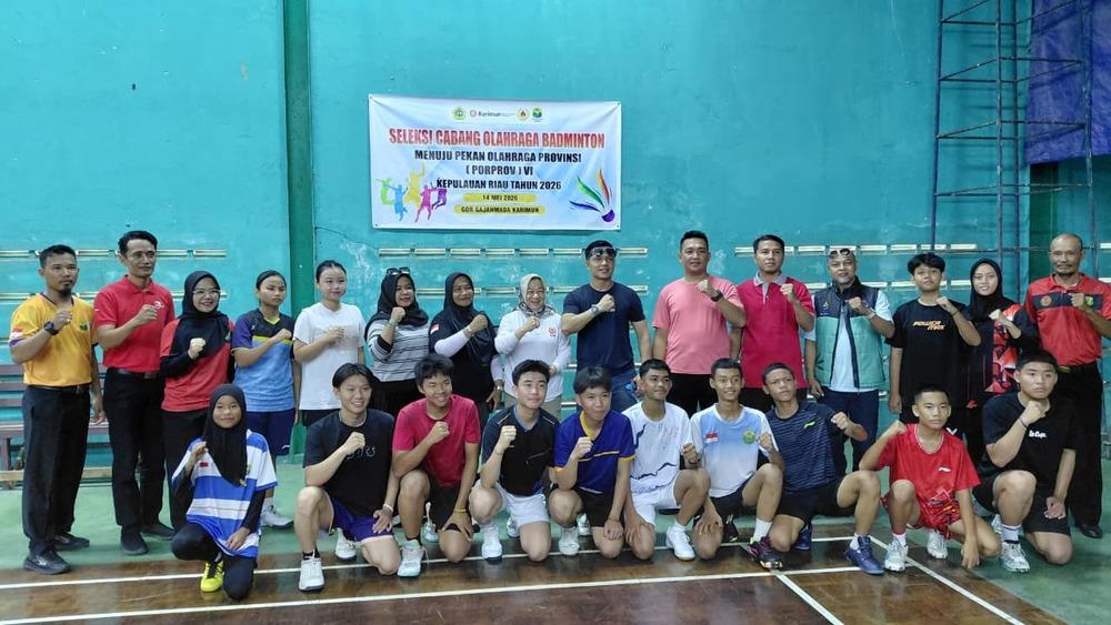 Jelang Porprov Kepri 2026, KONI Karimun Gelar Seleksi Atlet Untuk 20 Cabang Olahraga