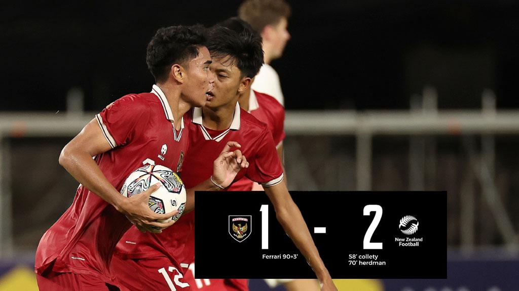 Timnas U20 Indonesia Kalah vs Selandia Baru, Shin Tae-yong: Passing, Finishing Masih Masalah