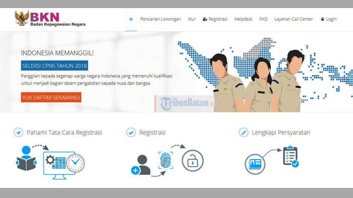 sscn.bkn.go.id Bisa Diakses - Pendaftar CPNS 2018 Diingatkan Hati-hati Isi Data, Jangan Sampai Salah