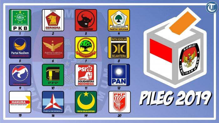 Real Count KPU Perolehan Suara Pileg 2019 Rabu 8 Mei, PDIP Tak Terkejar, Golkar-Gerindra Ketat