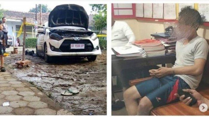 Niat Balaskan Dendam ke Mantan Adik Ipar, Pemuda Ini Malah Bakar Toyota Agya Baru Milik Tetangga!