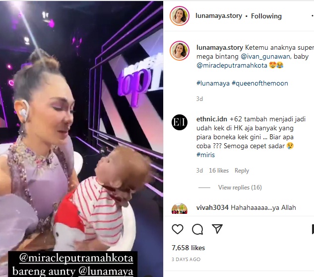 Lihat Luna Maya Halu dengan Boneka, Fans Langsung Suruh Mantan Ariel Noah Nikah