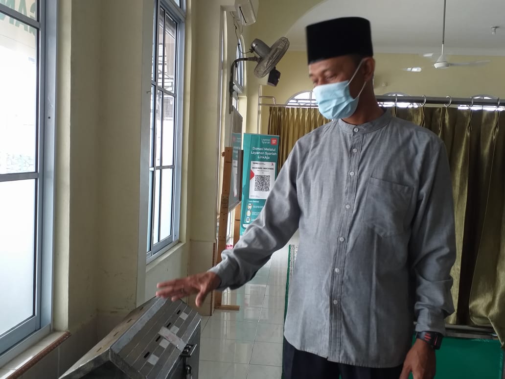 Pencurian di Tanjungpinang Kian Seram, Uang Infaq Masjid Nurul Iman Raib Digondol Maling