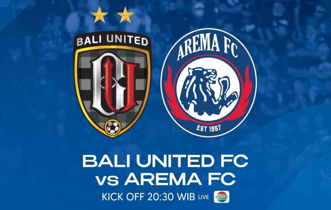 Live Streaming Bali United vs Arema FC, Ali Rifki Optimis Ubah Sejarah