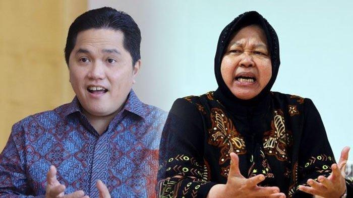 Erick Thohir dan Risma Digadangkan Maju Pilpres 2024, Mulai Muncul Dukungan Dari Sejumlah Pihak