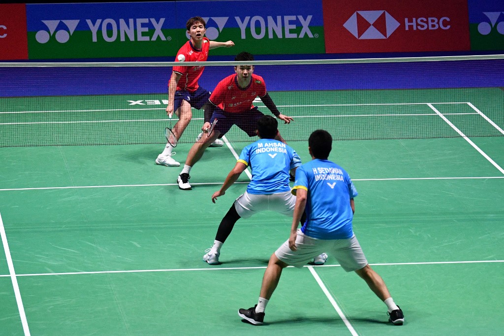 Sedang Berlangsung Live Streaming All England Open 2022, Final: Ahsan/Hendra vs Fikri/Bagas