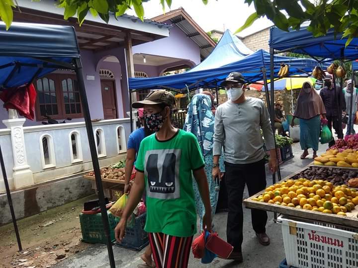Disuruh Tutup, Pasar Kaget di Pemukiman Tetap Buka, Camat Sagulung : Kita Minta Satpol PP Tertibkan