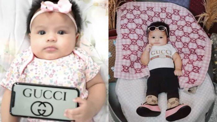Ameena Hanna Ikut Tren Gucci Challenge, Putri Atta Halilintar dan Aurel Sukses Curi Perhatian