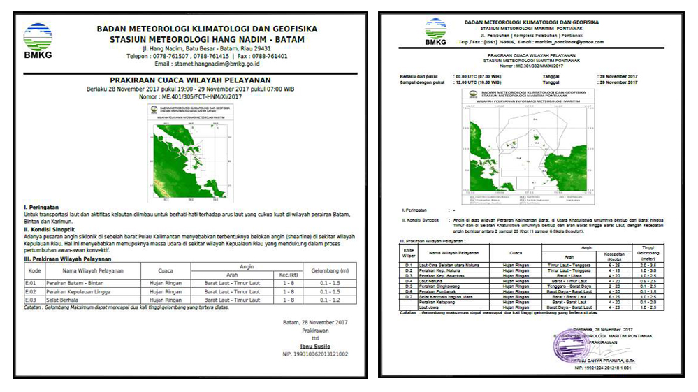 Prakiraan Cuaca Perairan Kepri - Waspada Arus Laut Cukup Kuat di Perairan Batam, Bintan dan Karimun