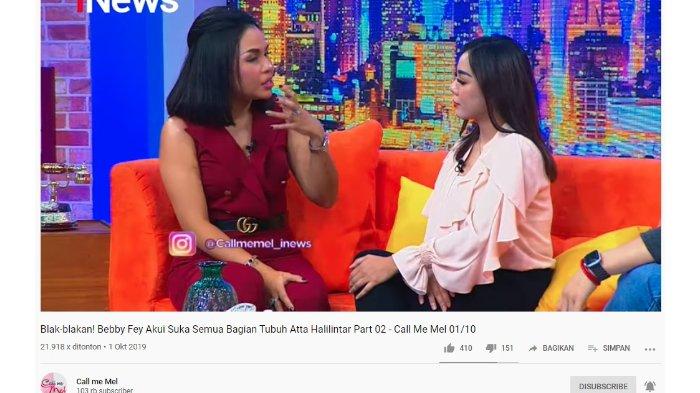 Melaney Ricardo Tercengang, Dengar Bebby Fey Blak-blakan Suka Semua Bagian Tubuh Atta Halilintar