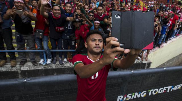 Indonesia vs Filipina. Gol Lagi, Giliran Sadil Ramdani Cetak Gol Keren dari Luar Kotak Penalti