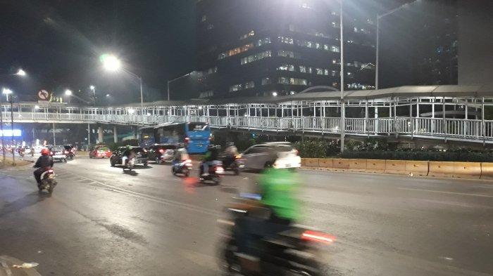 Situasi Jakarta Terkini, Kawasan Semanggi Berangsur Kondusif, Massa Bubarkan Diri