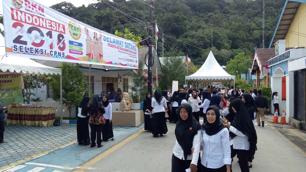 Terapkan Sistem Online, Pelaksanaan SKD di Anambas Masih Pinjam Komputer Sejumlah OPD