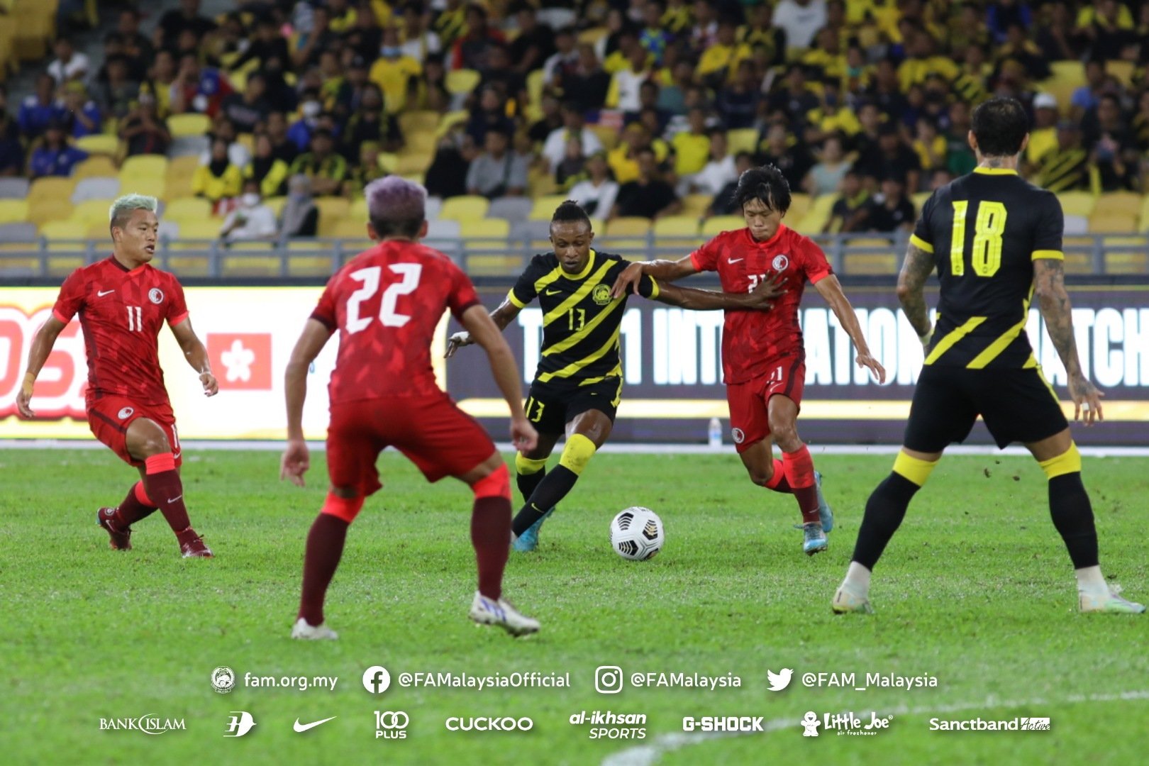 Hasil FIFA Matchday - Timnas Malaysia Sukses Kalahkan Hong Kong 2-0