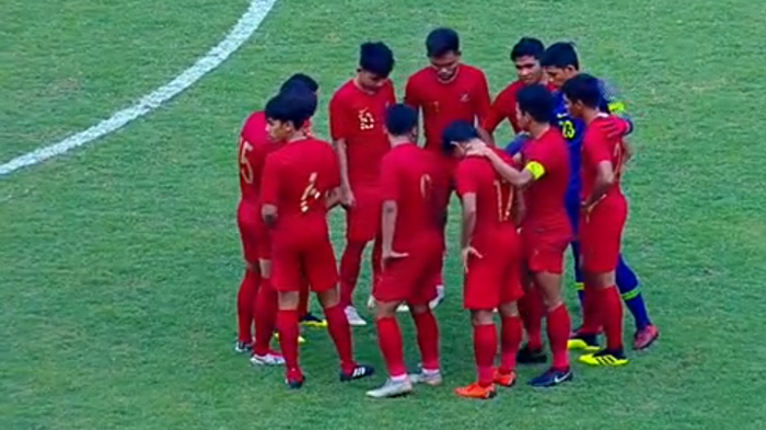 Tidak Diacak. Babak II Live Streaming Timnas U19 Indonesia vs Arab Saudi. Skor Sementara 1-1