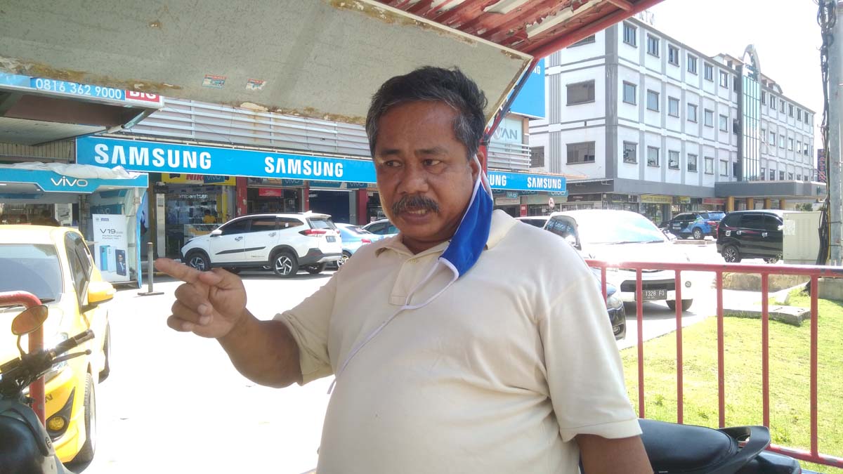 KISAH Tukang Ojek Pangkalan di Batam Mencari Rezeki Saat Corona, 'Dapat Rp 20 Ribu Sudah Bersyukur'