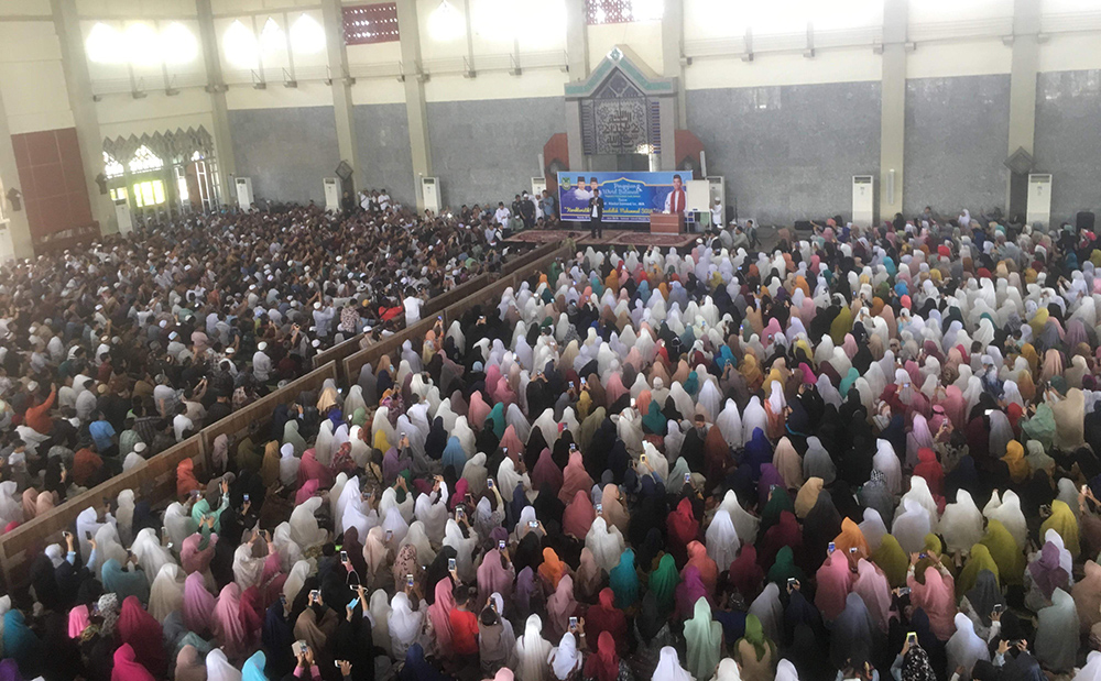 Gelar Safari Dakwah, Ustaz Abdul Somad Isi Pengajian Pemko Batam di Masjid Raya, Kamis (7/2)