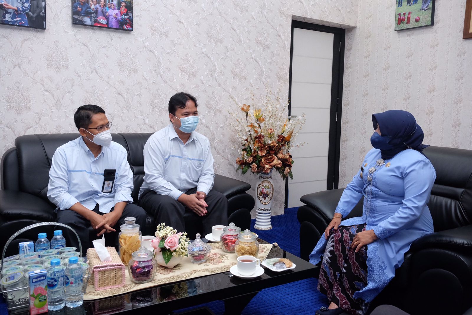 Walikota Tanjung Pinang Terima Kunjungan PLN: Semoga Pedagang Tak Bawa Lampu Cas Lagi