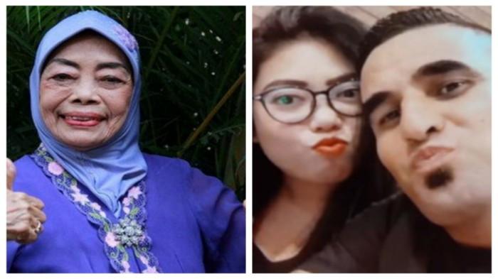 CUCU MPOK NORI- Kolase Mpok Nori dan almarhumah Dwhinta Anggary (37) dan suami WNA Irak. Dwhinta merupakan cucu Seniman Betawi legendaris Mpok Nori. Dwhinta dibunuh eks Suami di Jalan Daman I, RT 08/RW 02, Kelurahan Bambu Apus, Kecamatan Cipayung, Jakarta Timur, pada Sabtu (21/3/2026).