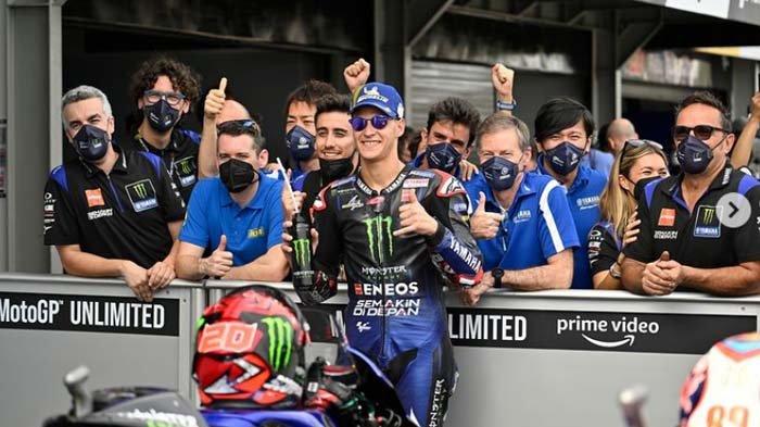 GP Mandalika 2022: Fabio Quartararo Rebut Pole Position, Pembalap Honda Tak Lolos Kualifikasi