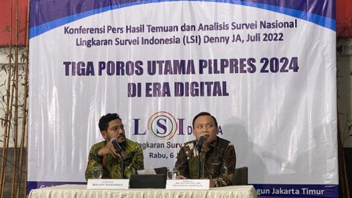 Survei LSI Denny JA Ungkap Pemilih Perkotaan dan Berpendidikan Tinggi Mayoritas Pilih Poros KIB