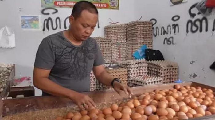 Buset! Harga Telur di Pasar Gudang Tangerang Tembus Rp 31.000, Pedagang Menjerit Omzet Turun