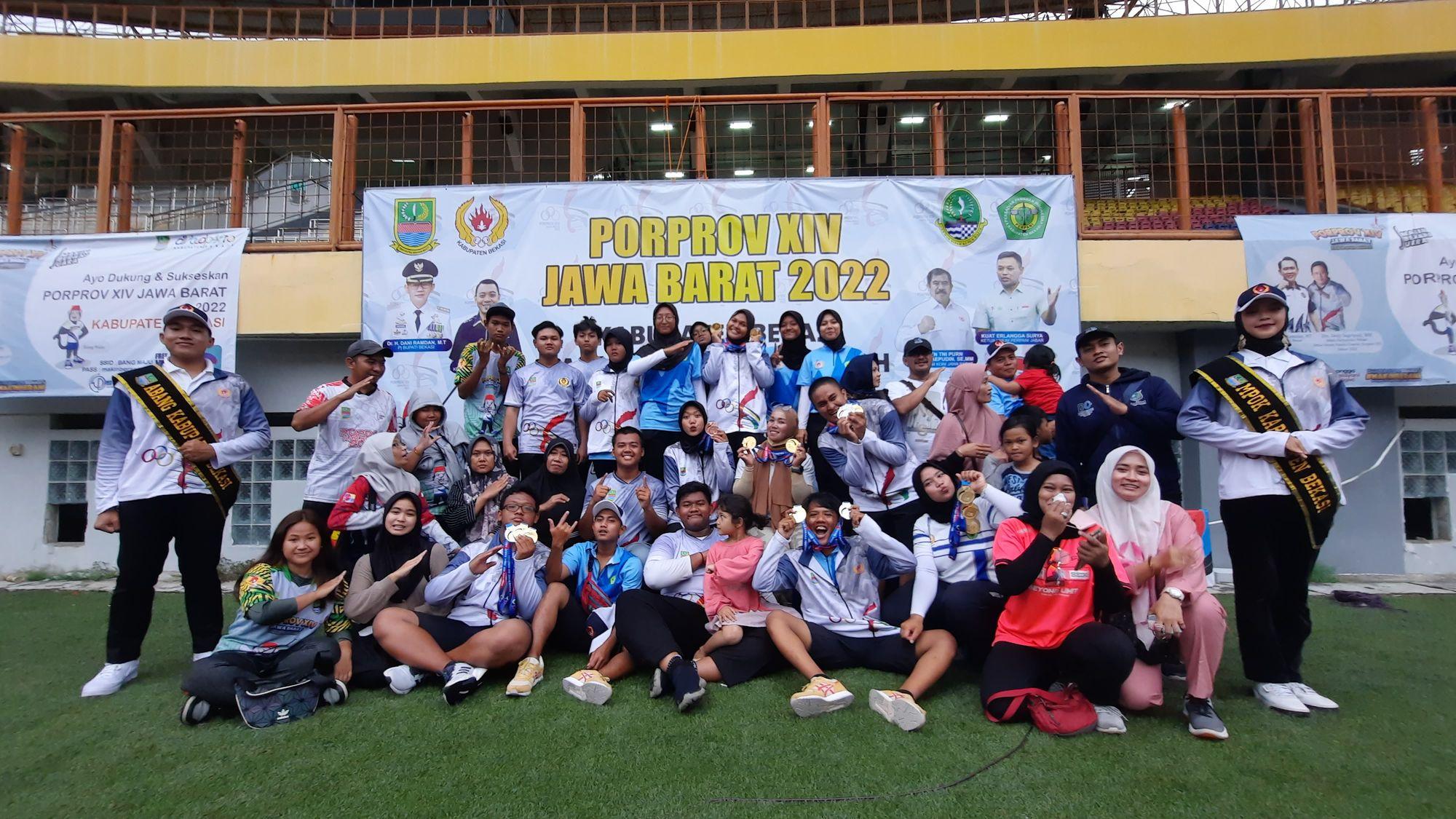 Porprov XIV Jabar 2022 Resmi Ditutup, Kontingen Kabupaten Bekasi Juara Umun