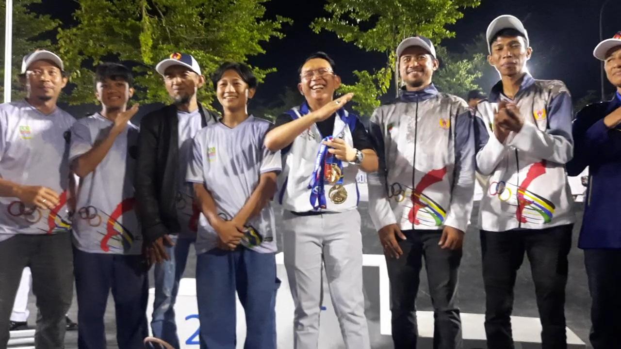 Cabor Sepatu Roda dan Skateboard Kabupaten Bekasi Sumbang Tiga Medali Emas Porprov XIV Jabar 2022