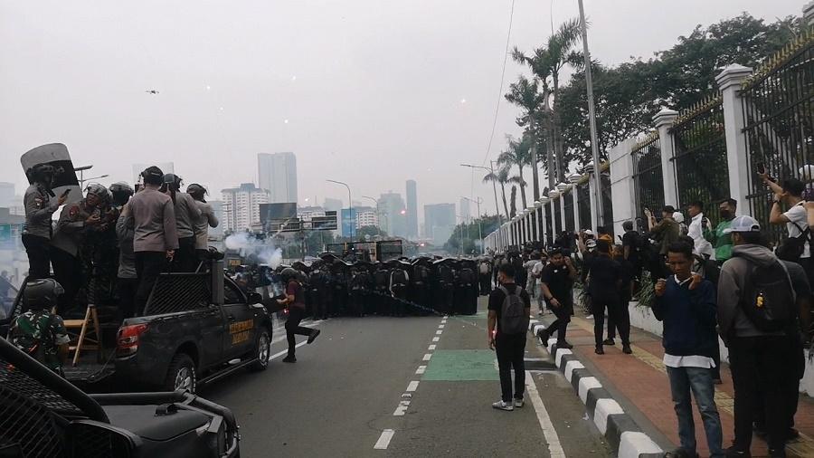 Ratusan Pendemo di DPR Ditangkap, Tujuh Orang Positif Pakai Sabu-Sabu  