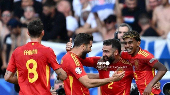 Spanyol Lawan Georgia Senin Dini Hari, La Furia Roja Diprediksi Menang Telak