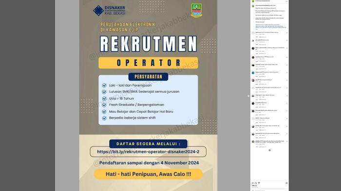 Lowongan Kerja Bekasi: Perusahaan Elektronik di Kawasan Industri EJIP Butuh Operator