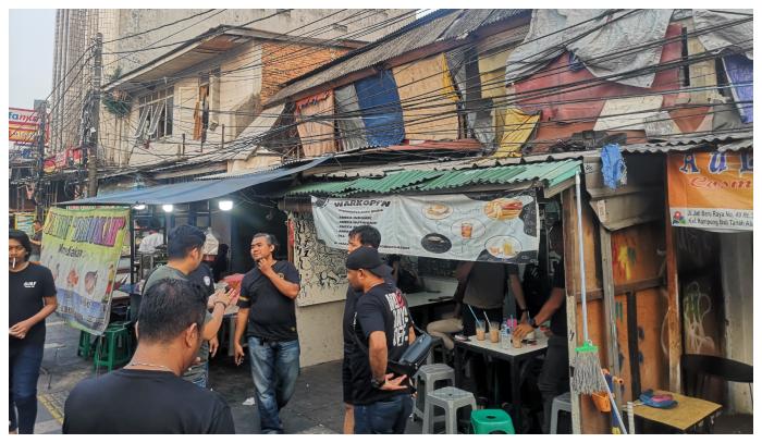 Warkop di Tanah Abang Diserang Geng Motor, Sudah 3 Kali Jadi Sasaran