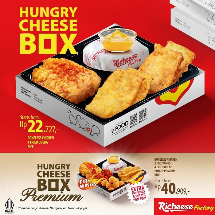 Promo Hari ini dari Geprek Bensu Rp33 Ribu dapat 2, Golden Lamian Rp56 Ribu Dapat 2 dan Richeese