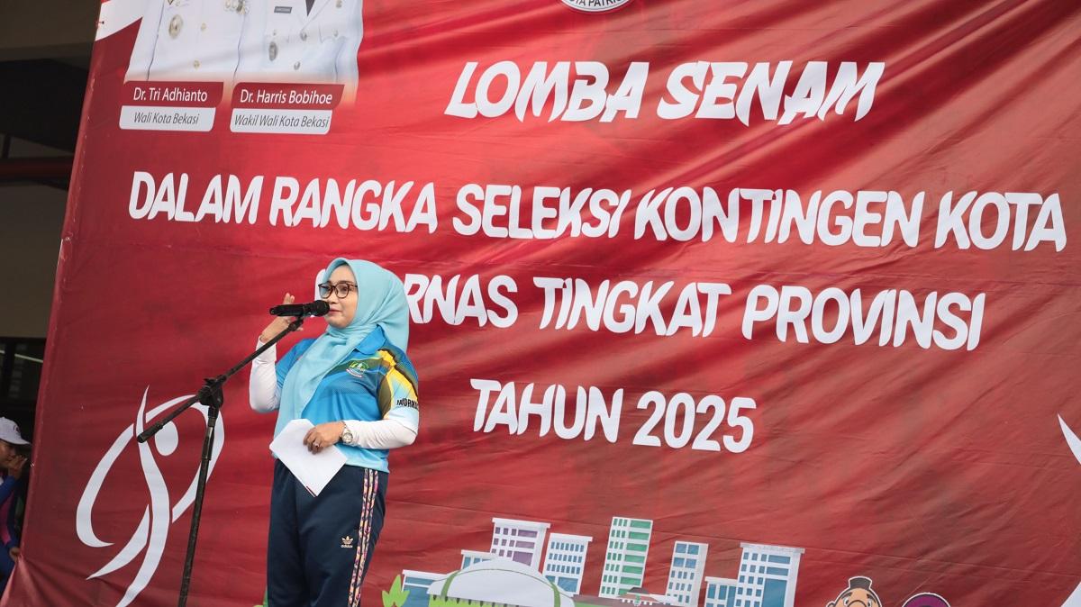 Ketua KORMI Kota Bekasi Hadiri Rangkaian Haornas 2025, dan Buka Lomba Senam Seleksi Kontingen