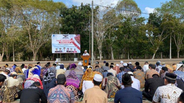 Pemkab Bangka Tengah Gelar Salat Istisqa'