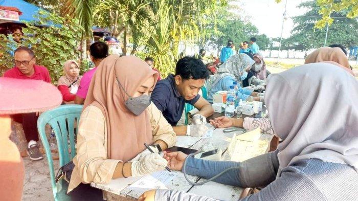 KNPI Gandeng IDI Belitung Rutin Lakukan Pemeriksaan Kesehatan Gratis