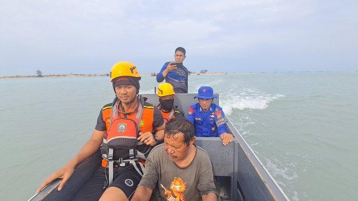 Dilaporkan Hilang, Nelayan Sungailiat La Ode Sahrin Sani Ditemukan Selamat Terombang-ambing